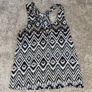 Aztec pattern blouse (size M)